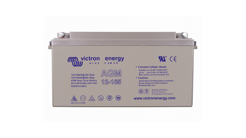 BATERÍA PLOMO ÁCIDO AGM VICTRON DEEP CYCLE 12V 165AH C20