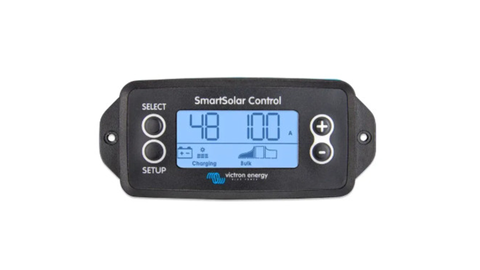 PANTALLA DE MONITORIZACIÓN EXTRAIBLE PARA VICTRON SMARTSOLAR